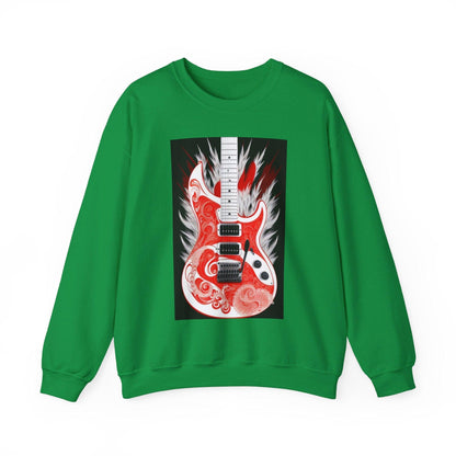 Rock Collection Guitar - Unisex Heavy Blend™ Crewneck Sweatshirt