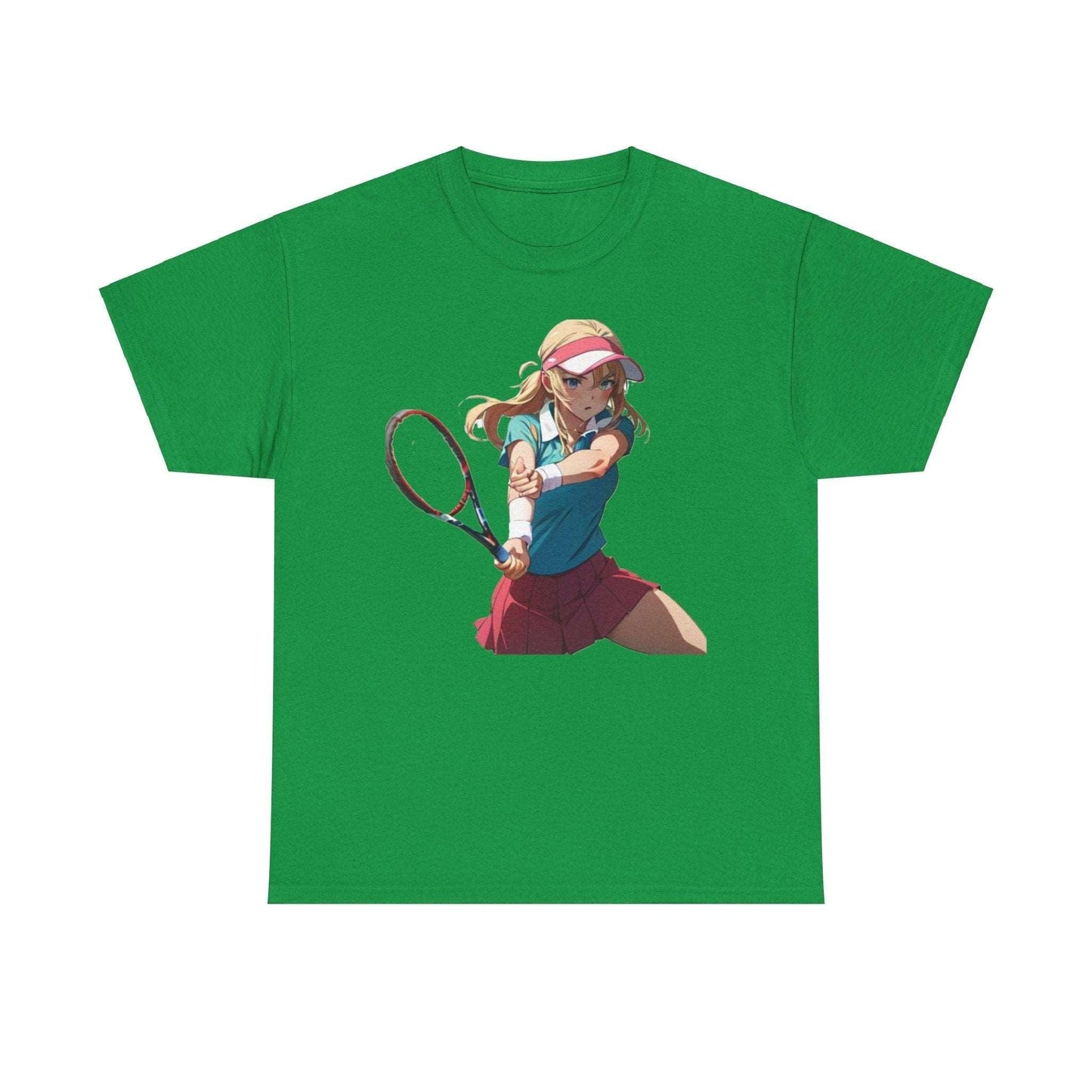 Anime Tennis 3 - Unisex Heavy Cotton T-Shirt