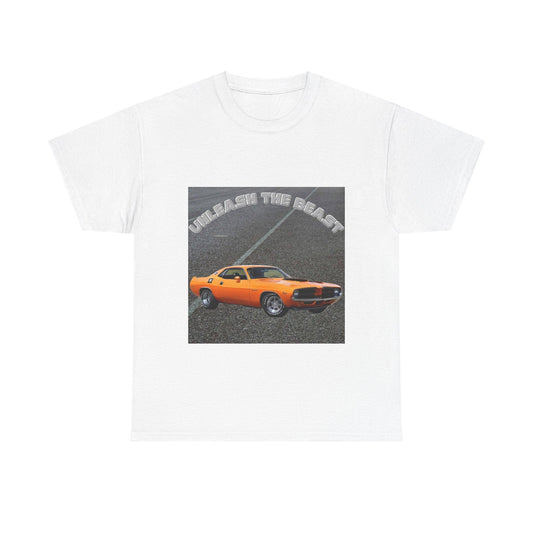 Unleash the Beast Classic Cars 3 - Unisex Heavy Cotton T-Shirt