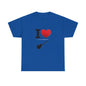 I Heart Guitar - Unisex Heavy Cotton T-Shirt - Better Mode