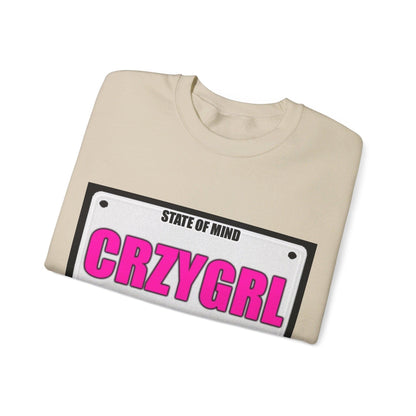 State Of Mind - CRZYGRL - Unisex Heavy Blend™ Crewneck Sweatshirt