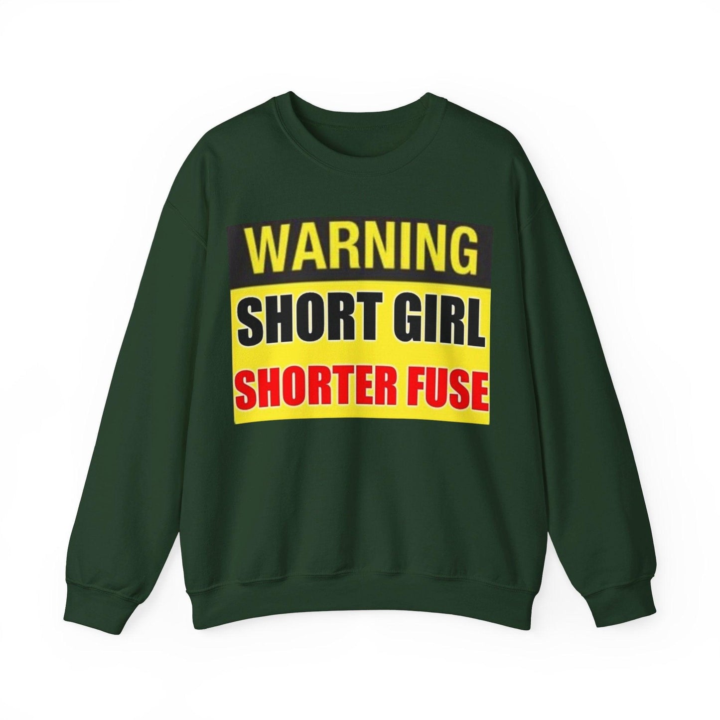 Short Girl Shorter Fuse - Unisex Heavy Blend™ Crewneck Sweatshirt