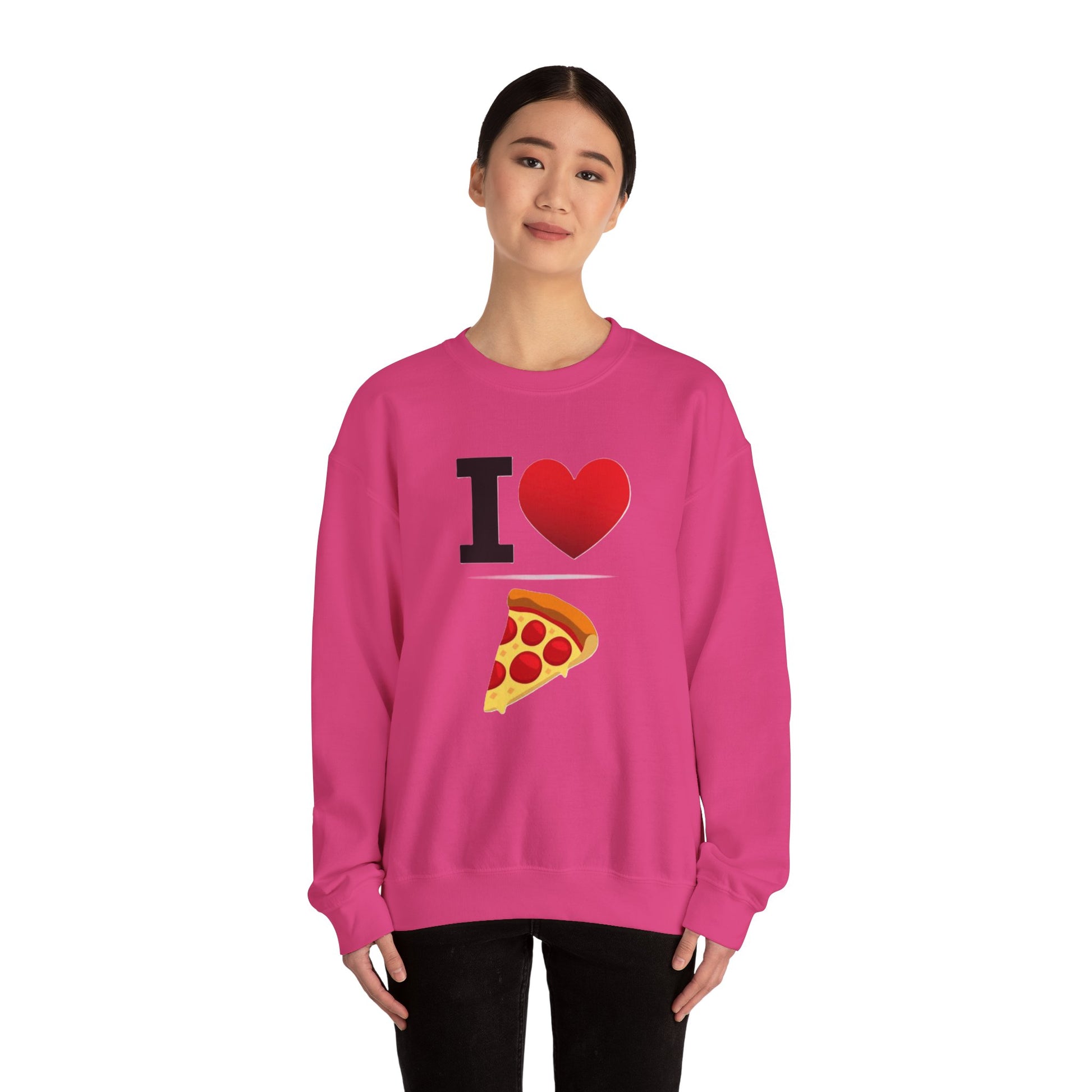 I Heart Pizza - Crewneck Sweatshirt - Better Mode