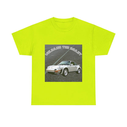 Unleash The Beast Classic Cars 2 - Unisex Heavy Cotton T-Shirt