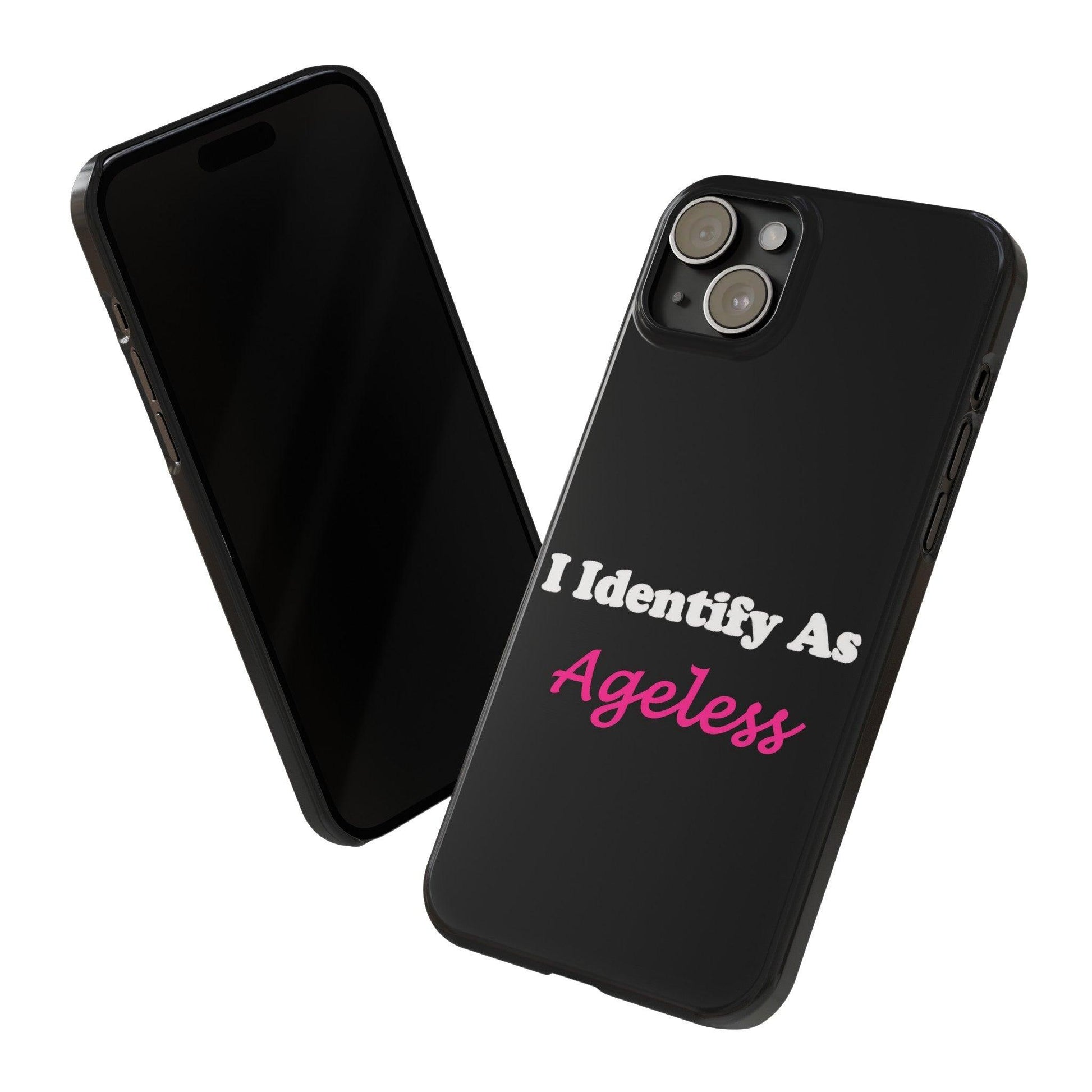 ID Ageless (Black) - Slim Phone Cases - Better Mode