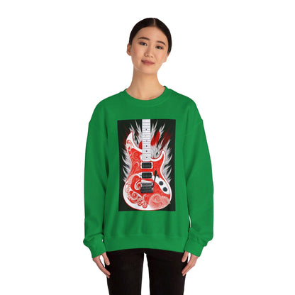 Rock Collection Guitar - Unisex Heavy Blend™ Crewneck Sweatshirt