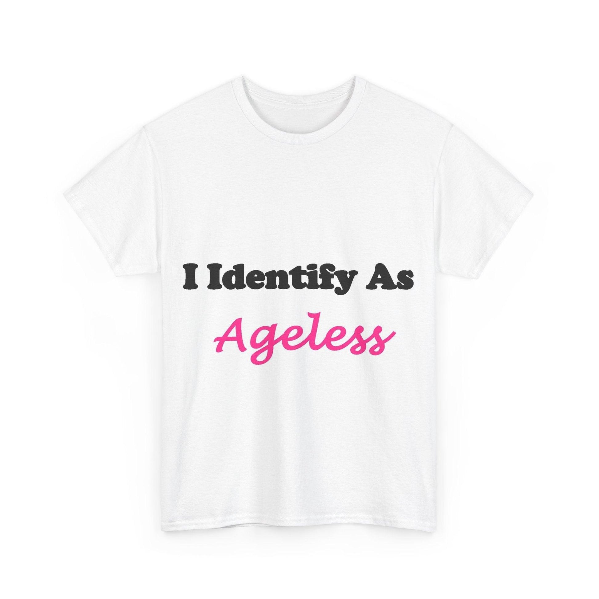 ID Ageless (White) - Unisex Heavy Cotton Tee - Better Mode