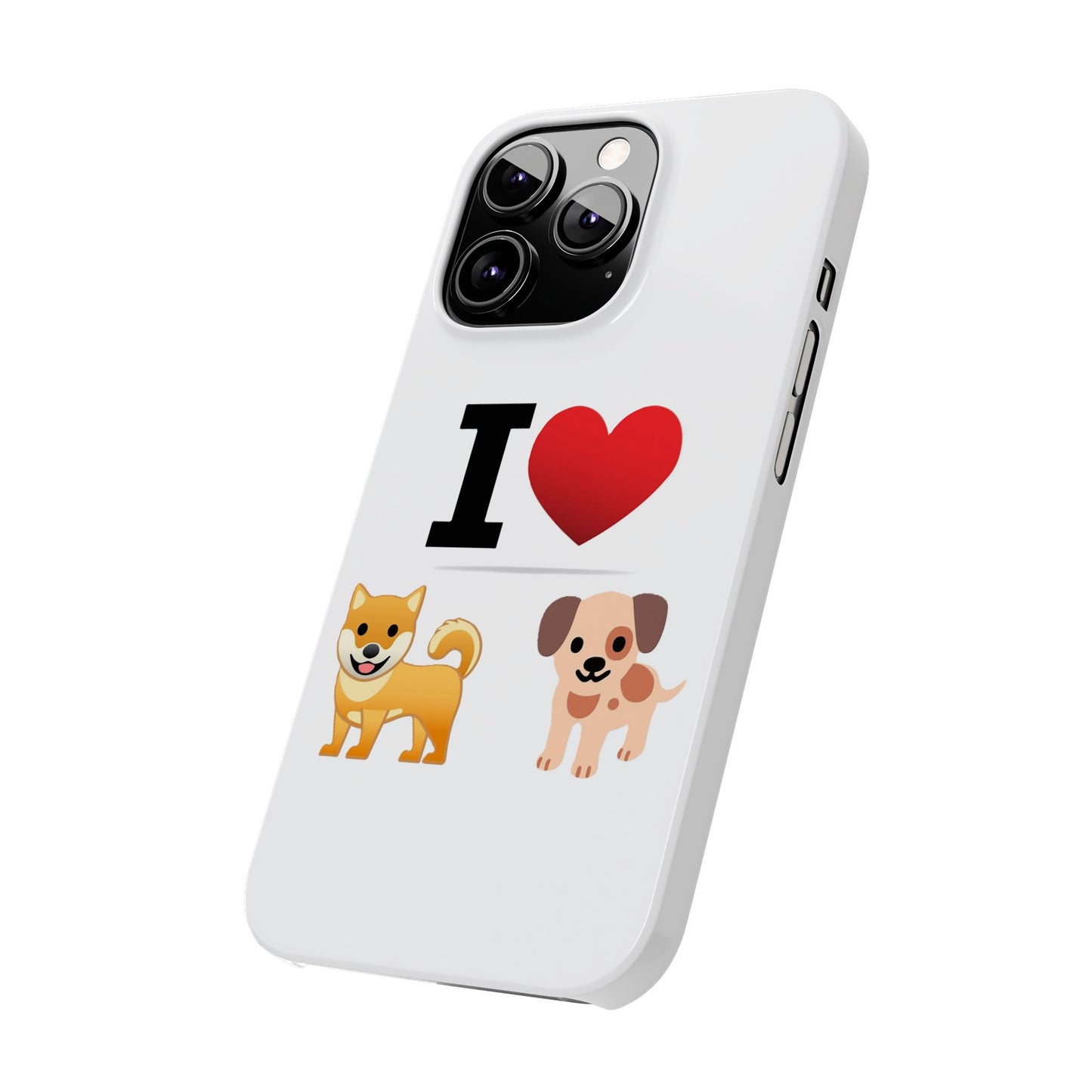 I Heart Dogs - Slim Phone Cases