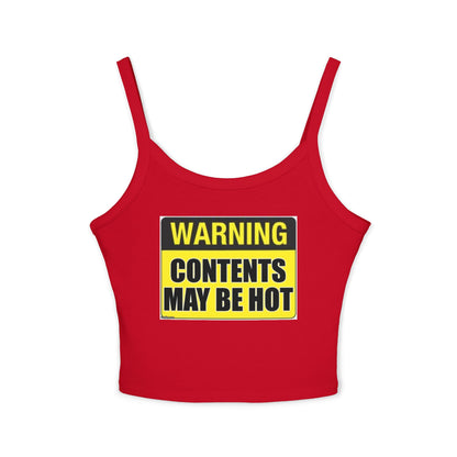 Contents Hot - Women's Spaghetti Strap Tank Top