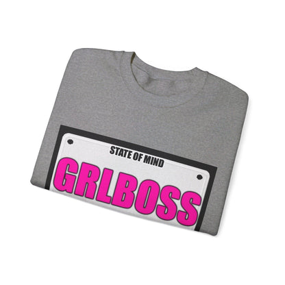 State Of Mind - GRLBOSS - Unisex Heavy Blend™ Crewneck Sweatshirt