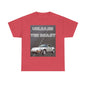 Unleash The Beast Classic Cars White - Unisex Heavy Cotton T-Shirt