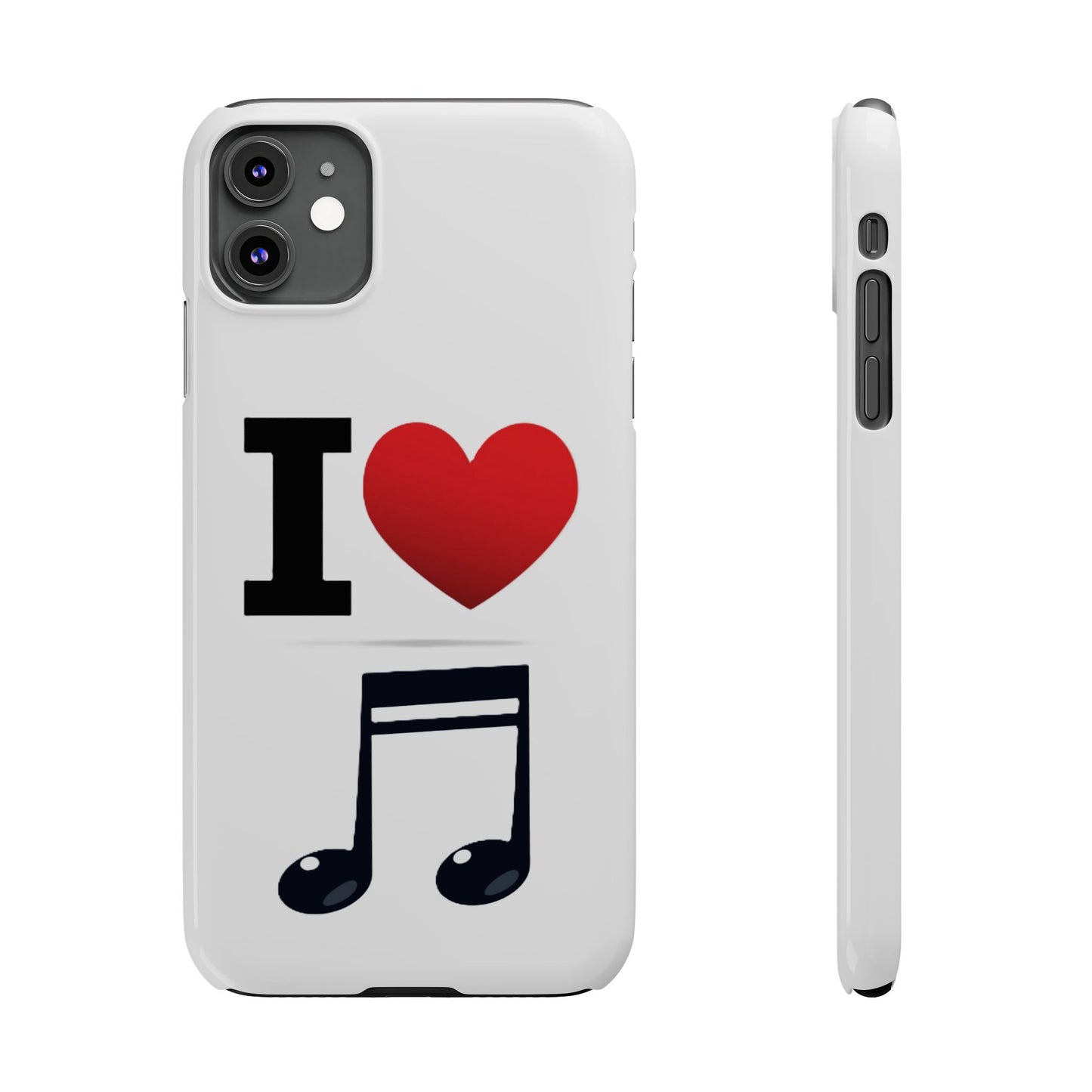 I Heart Music - Slim Phone Cases