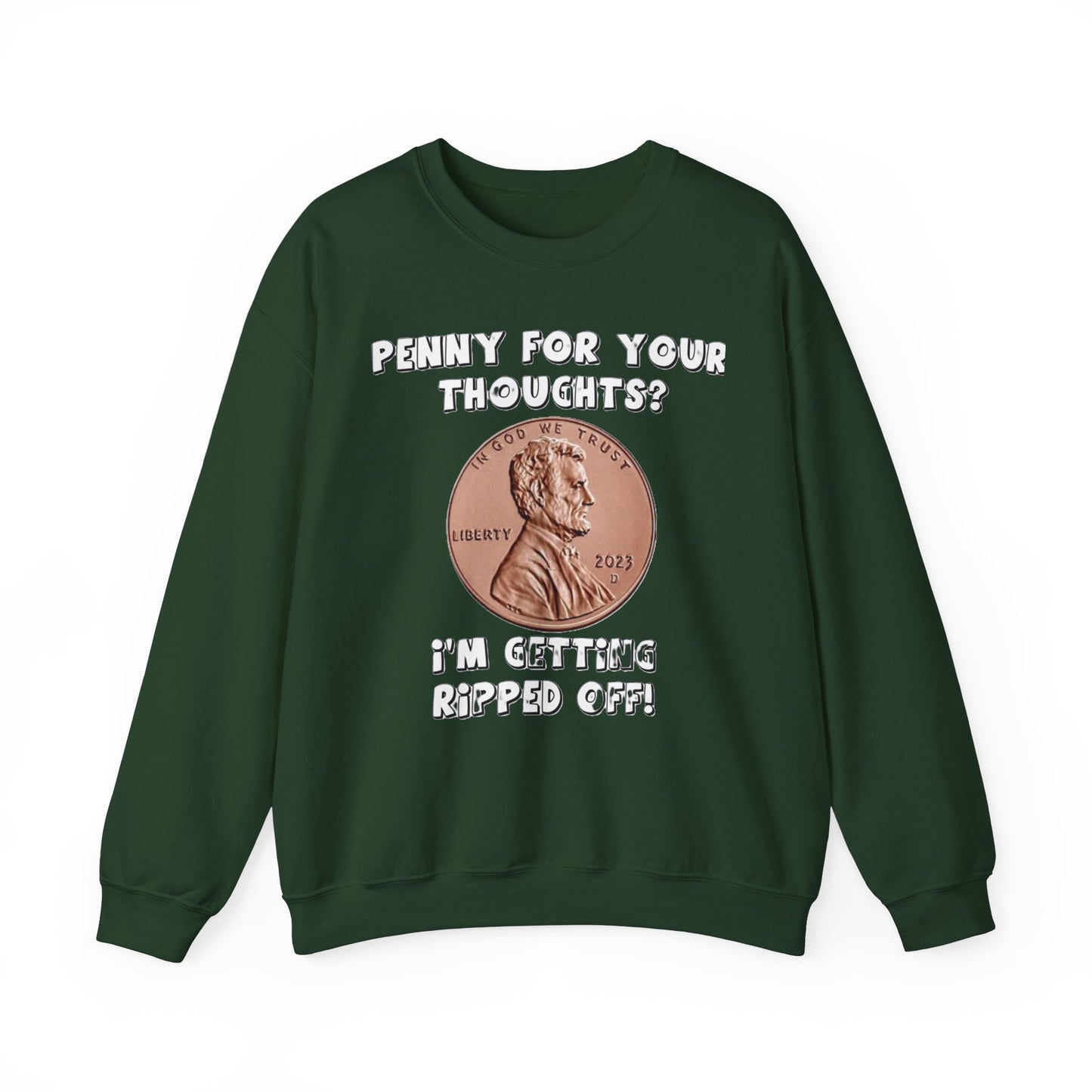 Penny...Thoughts - Crewneck Sweatshirt