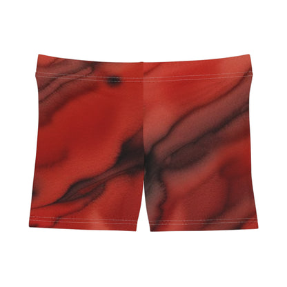 Red Marble Shorts