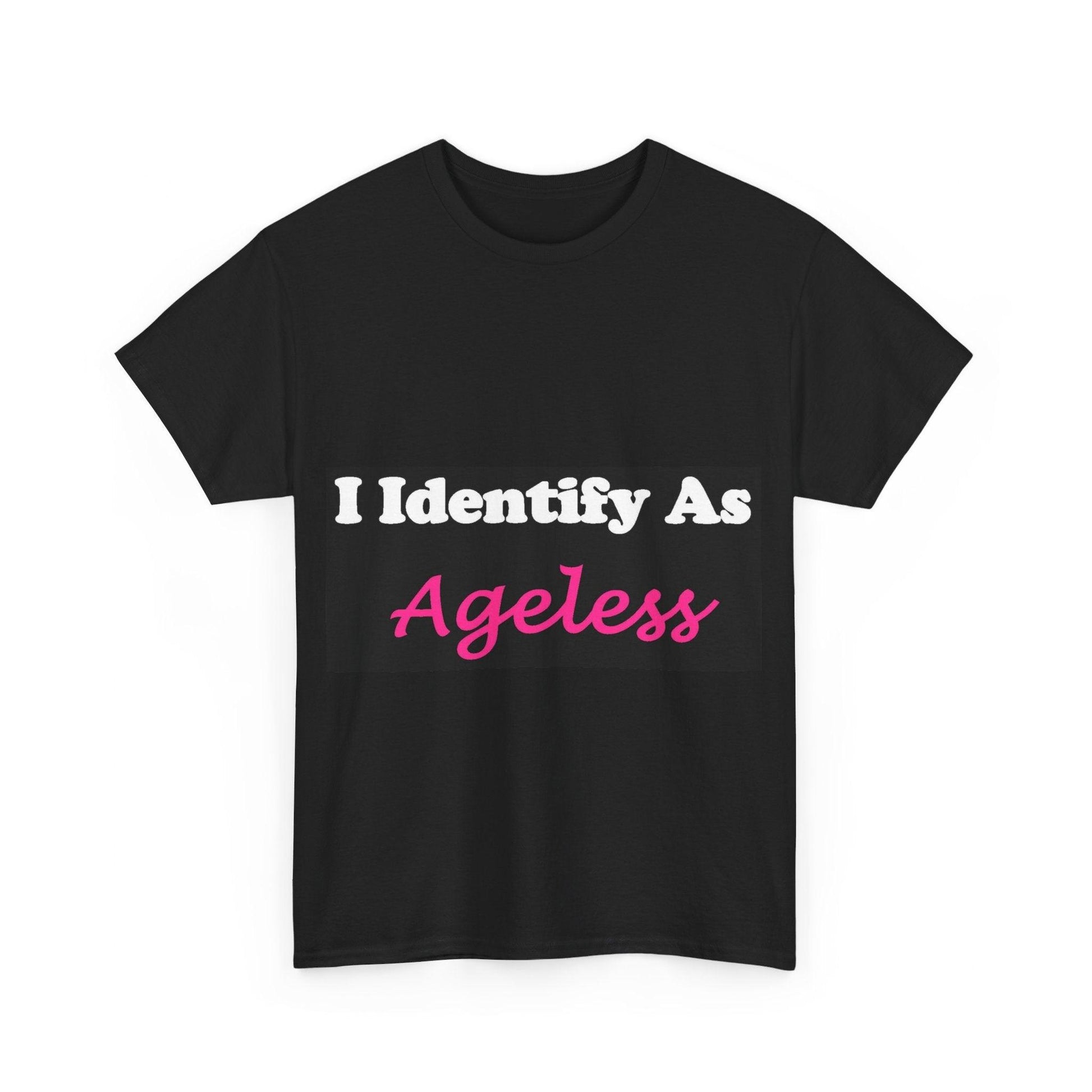 ID Ageless (Black) - Unisex Heavy Cotton Tee - Better Mode