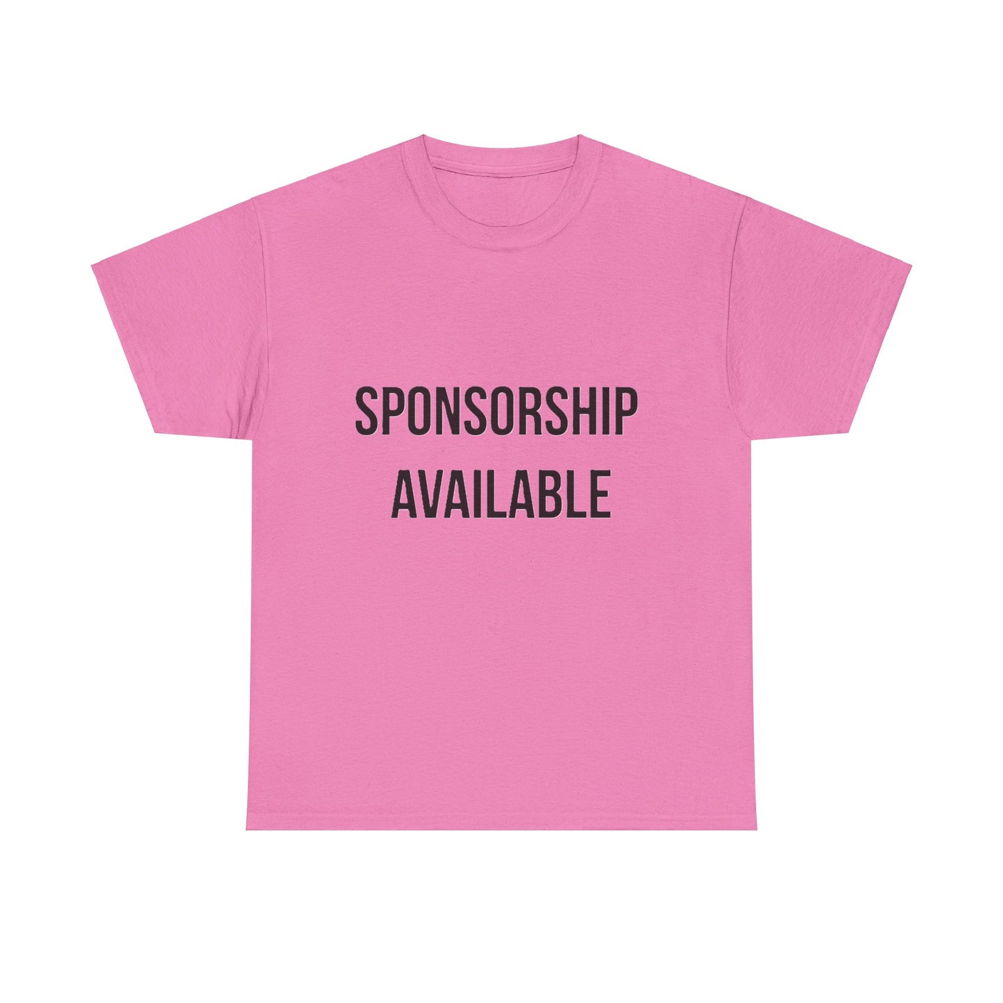 Sponsorship Available - Unisex Heavy Cotton T-Shirt