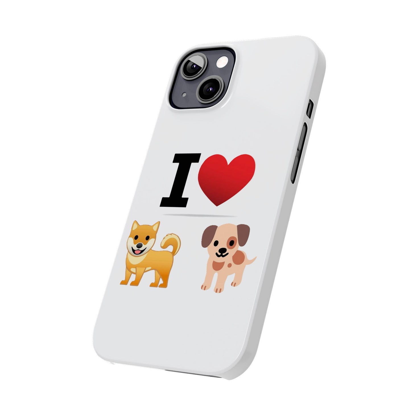 I Heart Dogs - Slim Phone Cases