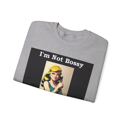 Bossy - Unisex Heavy Blend™ Crewneck Sweatshirt