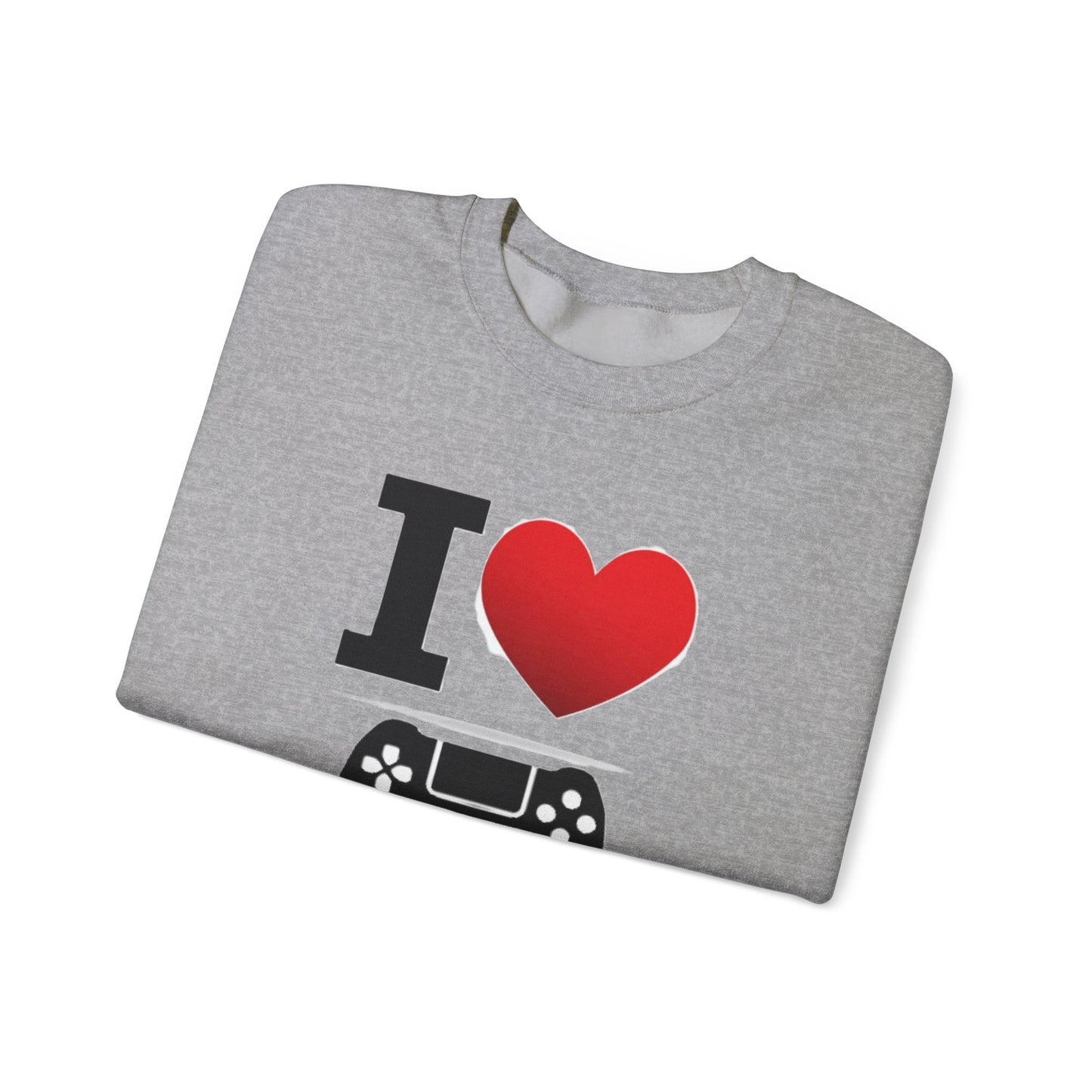 I Heart Gaming - Crewneck Sweatshirt