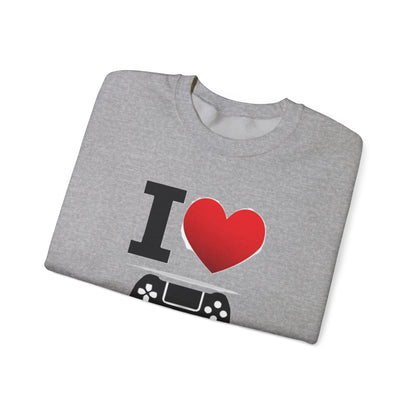 I Heart Gaming - Crewneck Sweatshirt - Better Mode