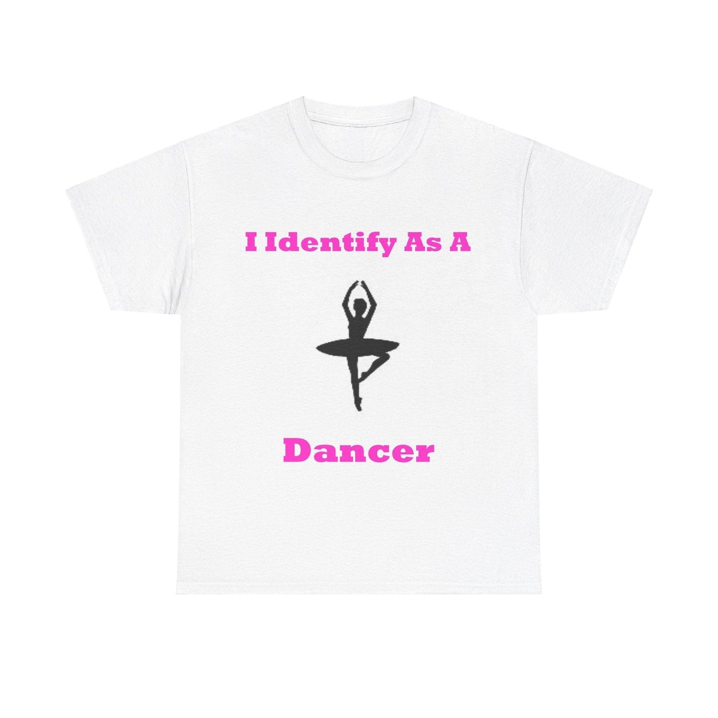 ID Dancer (White) - Unisex Heavy Cotton Tee - Better Mode