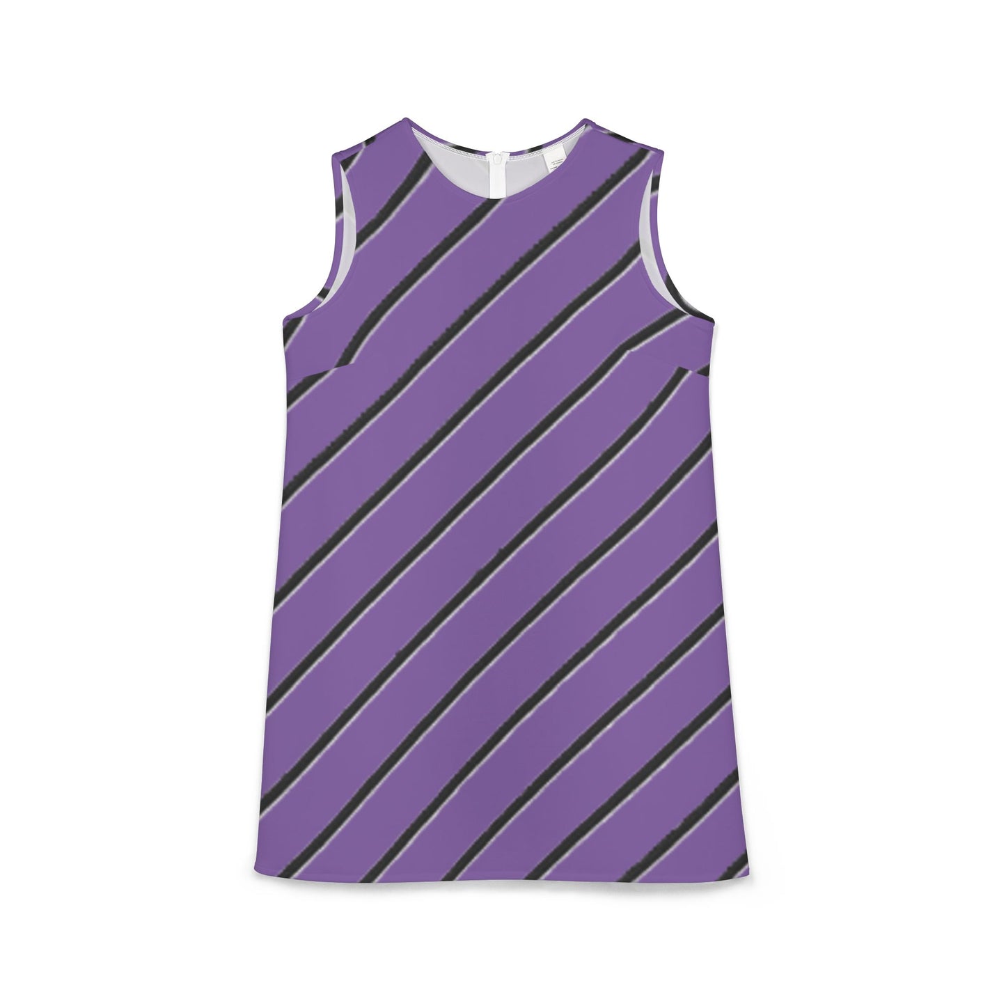 A-line Sleeveless Dress (Purple)