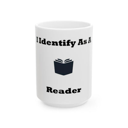 ID Reader (White) - Ceramic Mug, (11oz, 15oz) - Better Mode