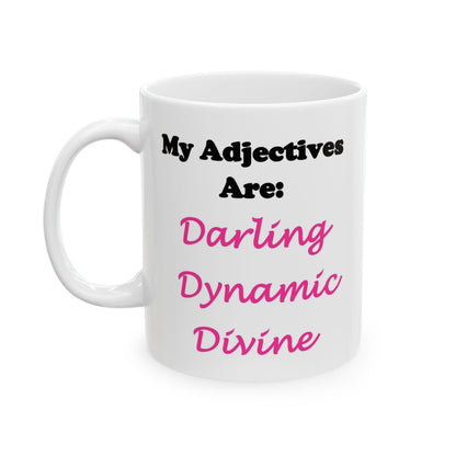 Darling (White) - Ceramic Mug, (11oz, 15oz)