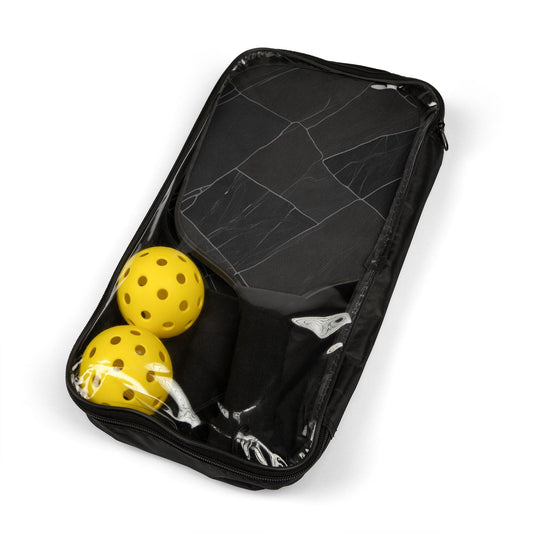 Black Marble Pattern - Pickleball Kit