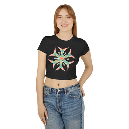 Heart Wheel Baby Tee