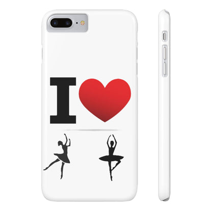 I Heart Dance - Slim Phone Cases