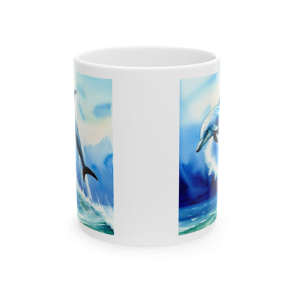 Dolphin Ceramic Mug