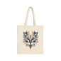 Floral Lion Tote Bag