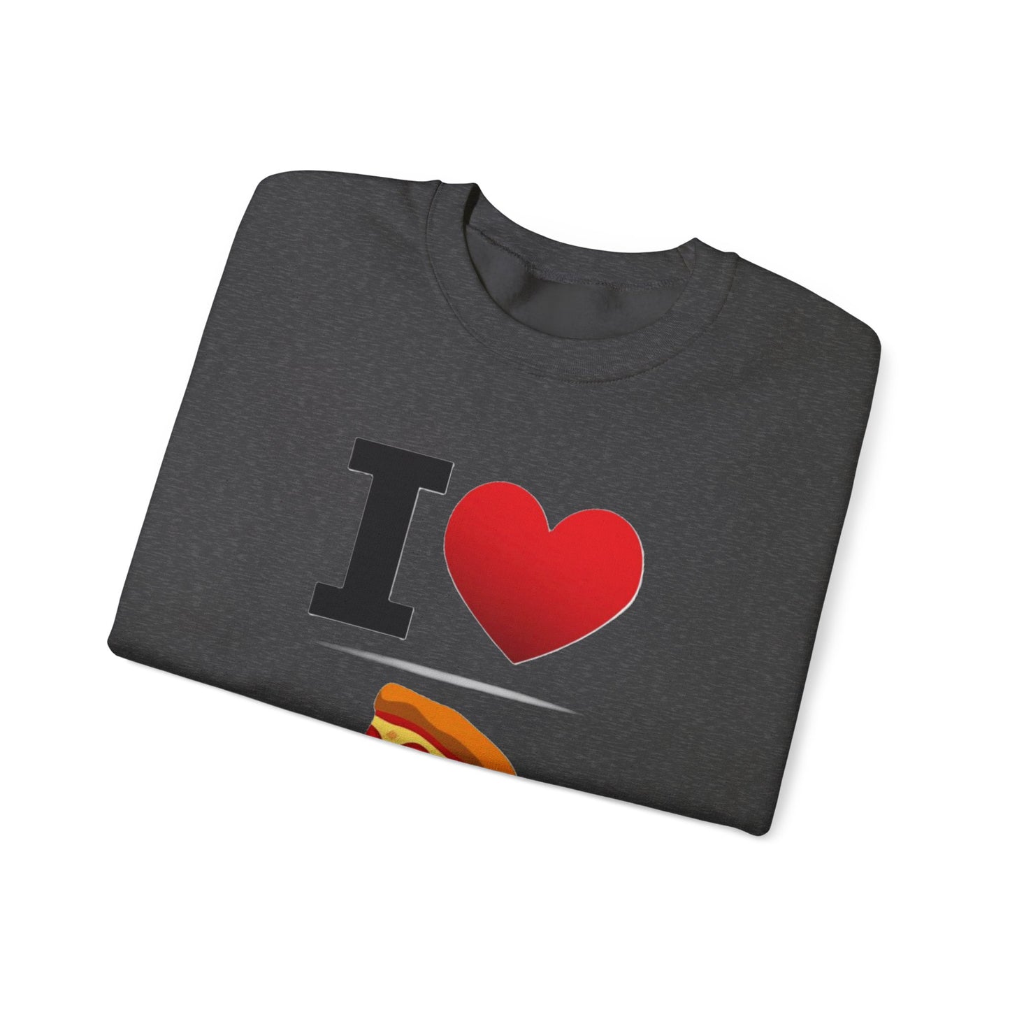 I Heart Pizza - Crewneck Sweatshirt - Better Mode