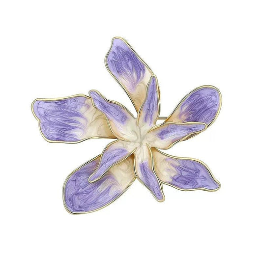 Elegant Purple Flower Brooch/Pin - Better Mode