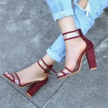 High Heels With Ankle Straps