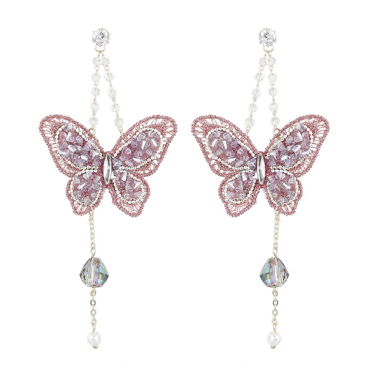 Lace Butterfly Earrings - Better Mode