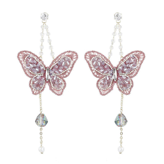 Lace Butterfly Earrings - Better Mode