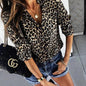 Leopard Print Blouse