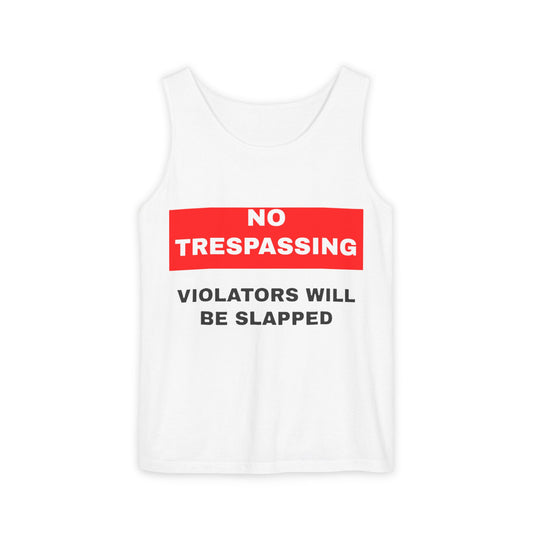 No Trespassing Tank Top - Better Mode 