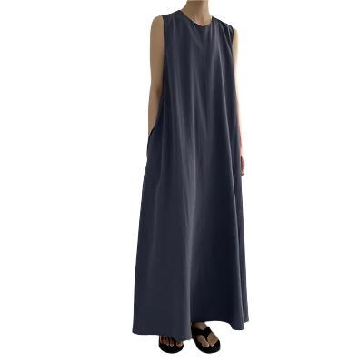 Sleeveless Maxi Shift Dress