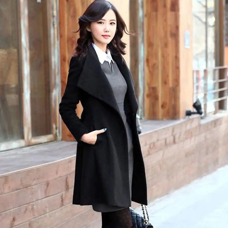 Women's Winter Cashmere Coat