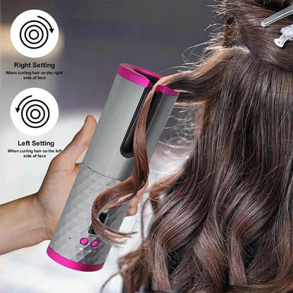 Electric Rotating Cordless Hair Curler