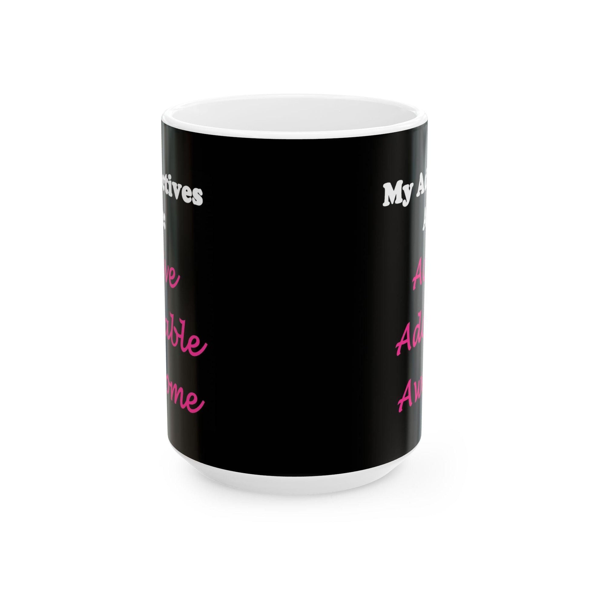 Active (Black) - Ceramic Mug, (11oz, 15oz) - Better Mode