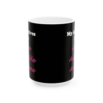 Active (Black) - Ceramic Mug, (11oz, 15oz) - Better Mode