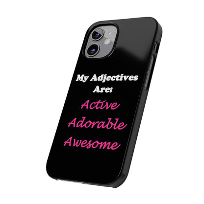 Active (Black) - Slim Phone Cases - Better Mode