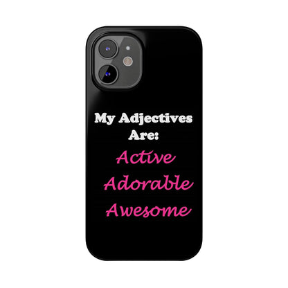 Active (Black) - Slim Phone Cases - Better Mode