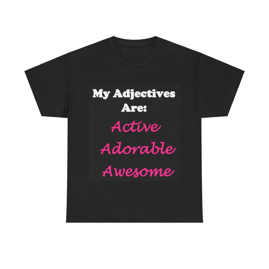 Active (Black) - Unisex Heavy Cotton Tee - Better Mode