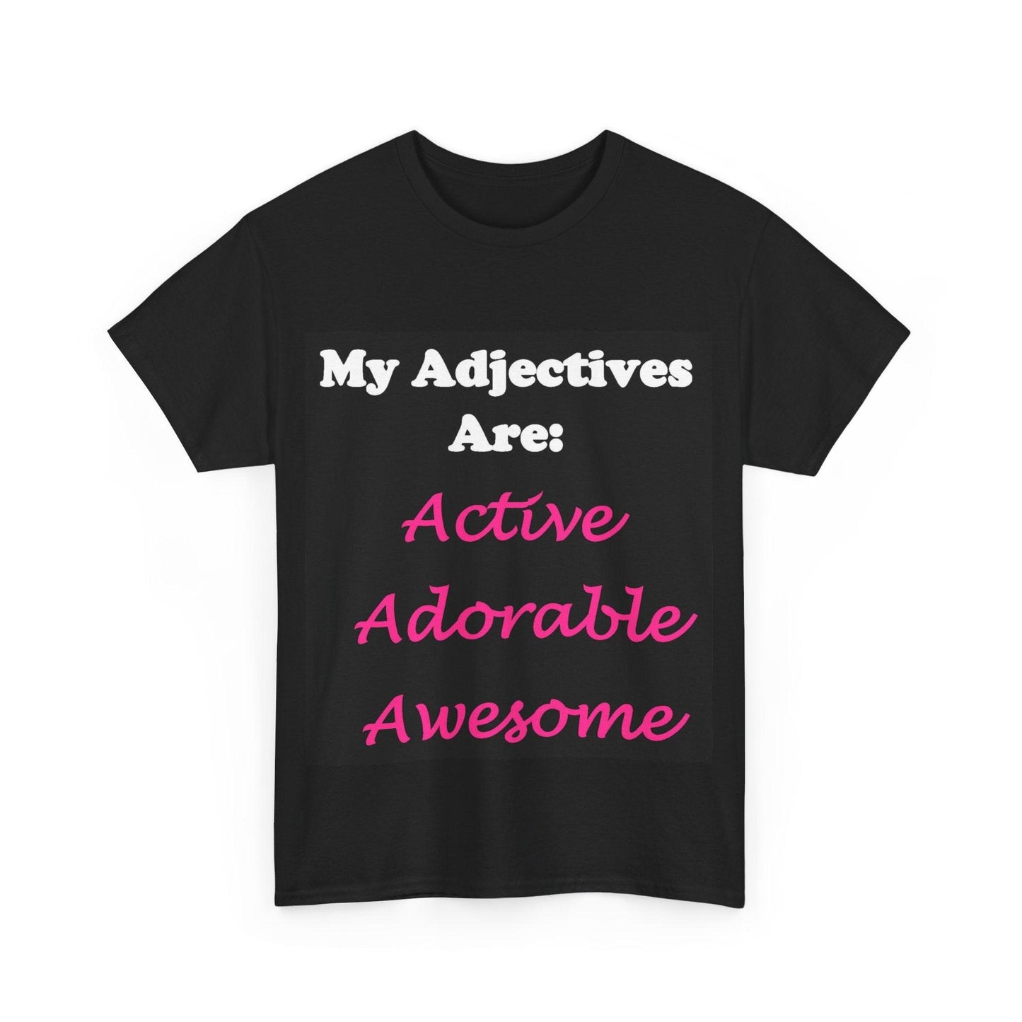 Active (Black) - Unisex Heavy Cotton Tee - Better Mode