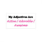 Active - Bumper Stickers - Better Mode